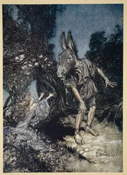 Welcher Engel weckt mich aus meinem blumigen Bett, Illustration aus 